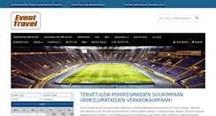 Desktop Screenshot of event-travel.fi